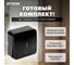 1-клавишный переключатель открытой установки STEKKER 250в, 10а, ip20, серия софия, черный матовый, msw10-12-05, 49479 5