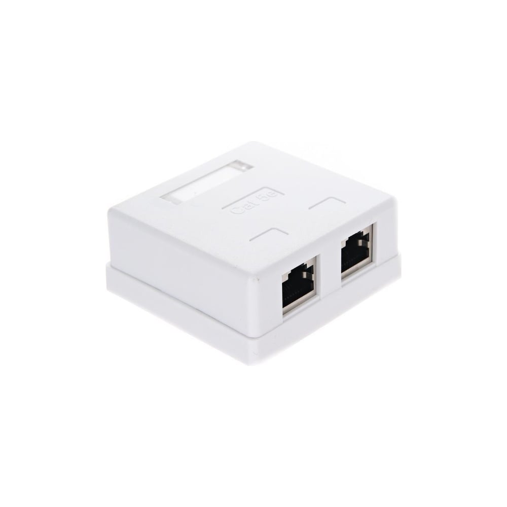 Внешняя двойная розетка TV-COM RJ-45 /FTP/ экранированная, категирии 5E ...