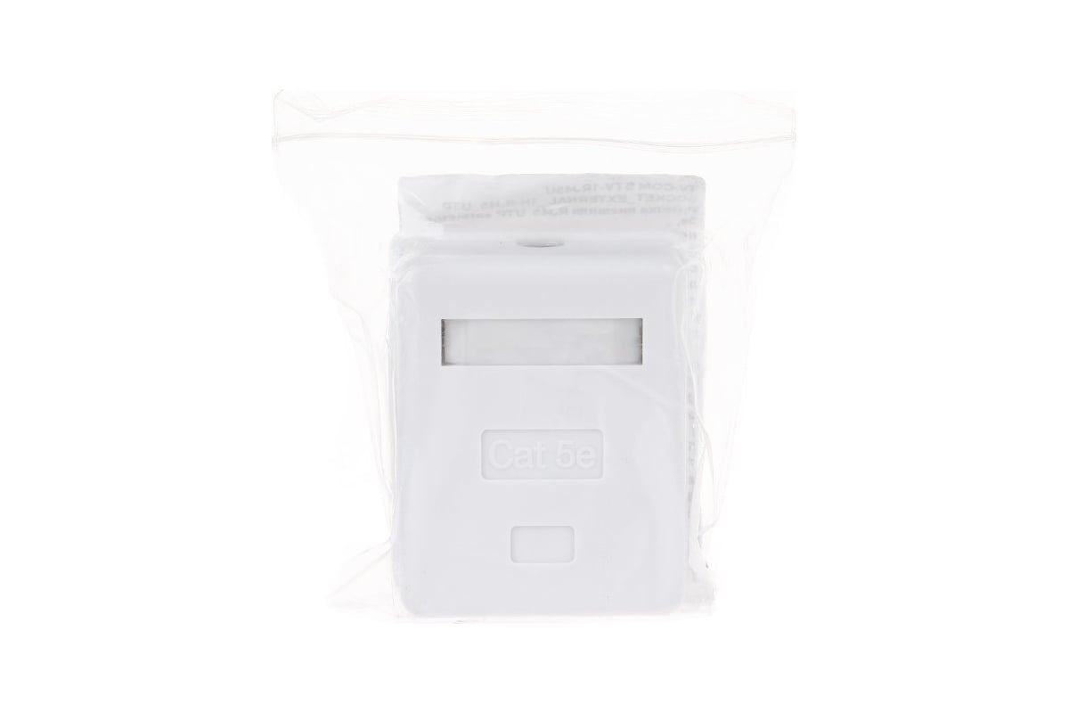 Внешняя розетка TV-COM RJ-45 /UTP/ категирии 5E STV-1RJ45U - выгодная ...