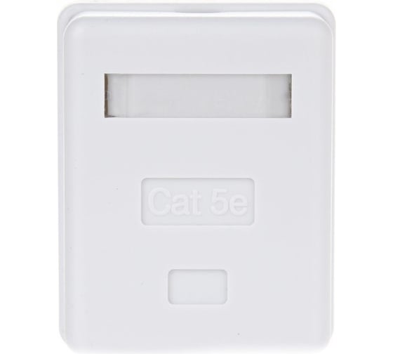 Внешняя розетка TV-COM RJ-45 /UTP/ категирии 5E STV-1RJ45U