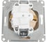 Розетка Systeme Electric Glossa сосна с заземлением со шторками, 16а, механизм GSL001545 3