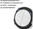 2-клавишный проходной выключатель TDM ELECTRIC 16а 250в кнопочный механизм белый, "байкал" SQ1819-0025 5