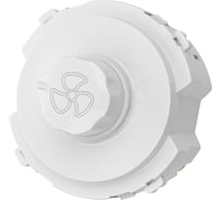 Диммер для вентилятора TDM ELECTRIC (rl, 450вт) поворотный белый, "байкал" SQ1819-0042