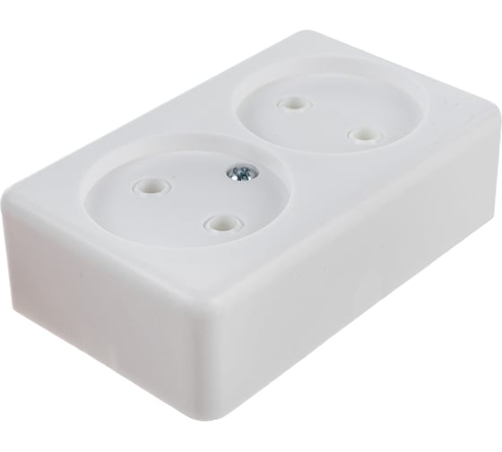 Розетка SVET откр.уст. 2-мест. РА16-008 90 SV0925-0141