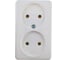 Розетка SVET откр.уст. 2-мест. РА16-008 90 SV0925-0141 1