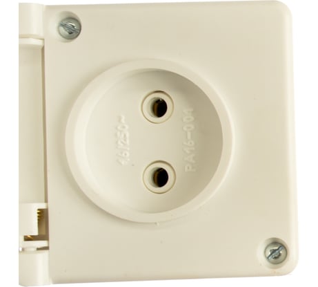 Розетка SVET РА 16-004 60 SV0925-0175