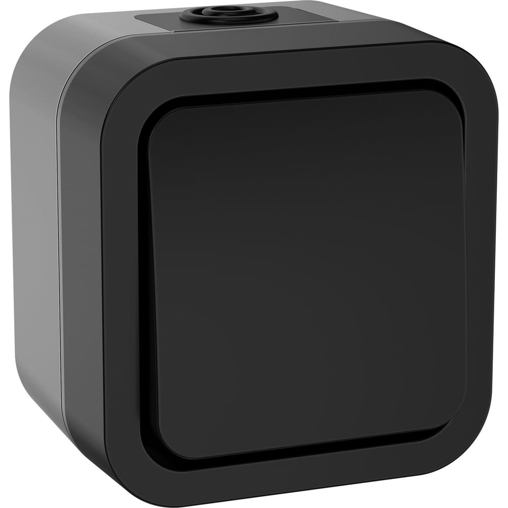 Переключатель одноклавишный IEK Tors 10а ip55 ts101 графит TS-V10-0-10 ...