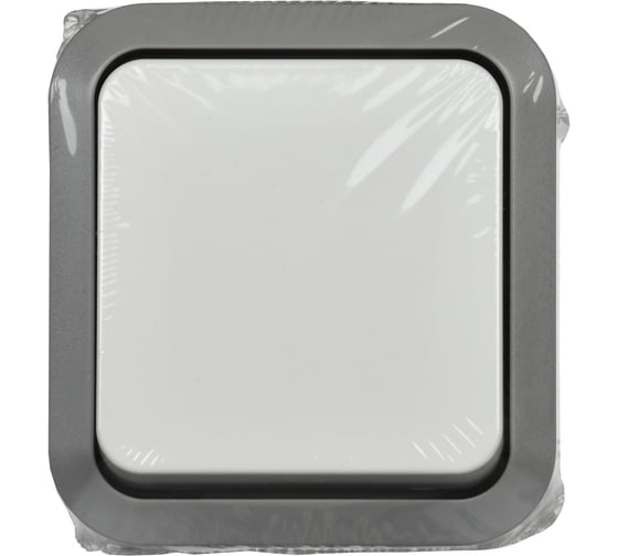 Переключатель одноклавишный IEK Tors 10а ip55 ts201 белый TS-V10-0-10-55-K41