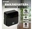 Выключатель открытой установки STEKKER 2-клавишный с индикатором, 250в, 10а, ip20, серия софия, черный, msw10-21-02, 49294 2