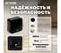 Выключатель открытой установки STEKKER 1-клавишный с индикатором, 250в, 10а, ip20, серия софия, черный, msw10-11-20-02, 49292 3