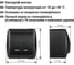 Выключатель 2 клавишный TDM ELECTRIC открытой установки с подсветкой IP44 10А графит "Селигер" SQ1818-0304 4