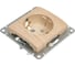 Механизм розетки с заземлением Systeme Electric Glossa сосна 16а, GSL001543 2