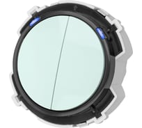 Выключатель TDM ELECTRIC 2-кл. 16а 250в проходной кнопочный механизм фисташковый, "байкал" SQ1819-0125