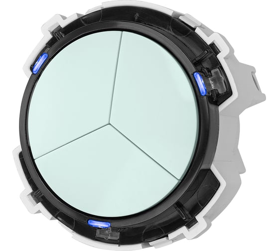 Выключатель TDM ELECTRIC 3-кл. 16а 250в кнопочный механизм фисташковый, "байкал" SQ1819-0126