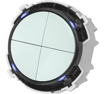 Выключатель TDM ELECTRIC 4-кл. 16а 250в проходной кнопочный механизм фисташковый, "байкал" SQ1819-0129