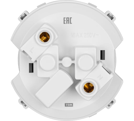 Розетка TDM ELECTRIC 2п 16а 250в с защ. шт. фисташковая, "байкал" SQ1819-0108