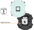 Розетка компьютерная TDM ELECTRIC rj45 фисташковая, "байкал" SQ1819-0114 3