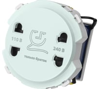 Розетка TDM ELECTRIC для бритвы фисташковая, "байкал" SQ1819-0149