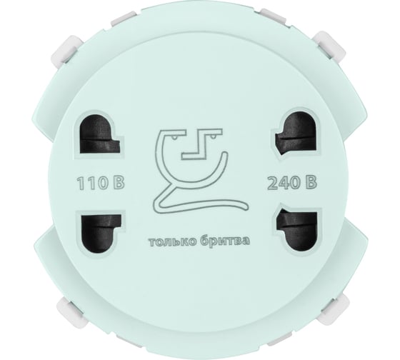 Розетка TDM ELECTRIC для бритвы фисташковая, "байкал" SQ1819-0149