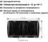 Розетка TDM ELECTRIC двойная 2П+3 открытой установки IP54 16А с прозрачной крышкой графит "Селигер" SQ1818-0309 4