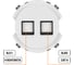 Розетка TDM ELECTRIC телефонная rj11 + компьютерная rj45, белая, "байкал" SQ1819-0017 3