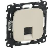 Телефонная розетка Legrand Valena ALLURE RJ11 одиночная.С лицевой панелью.Слоновая кость 753838