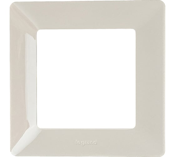 Рамка Legrand Valena LIFE  "Слоновая кость".1-постовая универсальная 754047 1