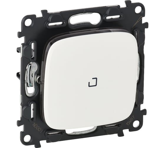 Переключатель Legrand Valena Allure 10АХ 250 В с подсветкой белый Leg 752726