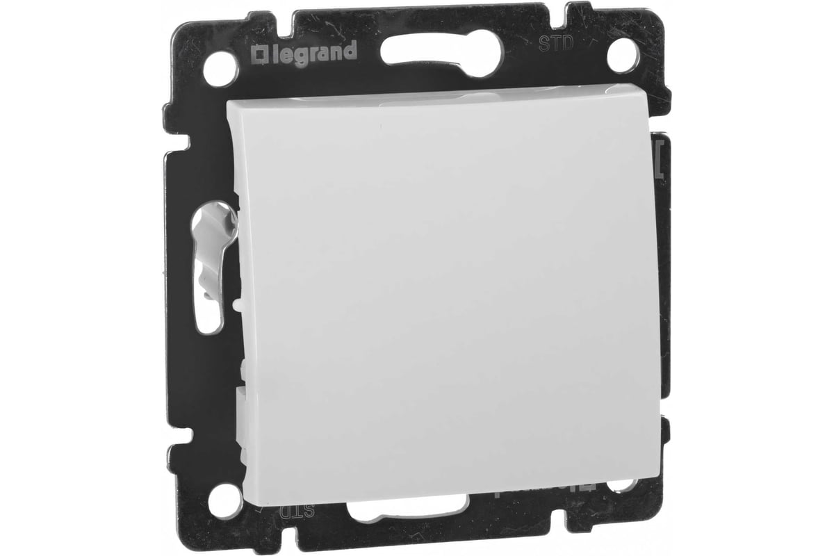 Выключатель Legrand одноклавишный Legrand Valena 10А 250В схема 1 ...