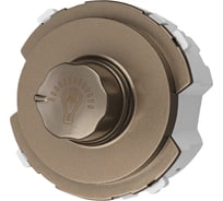 Светорегулятор TDM ELECTRIC (rl, 500вт) поворотный бронза, "байкал" SQ1819-0441