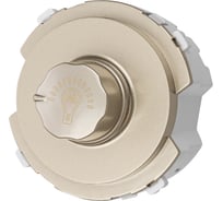 Светорегулятор TDM ELECTRIC (rl, 500вт) поворотный шампань, "байкал" SQ1819-0541