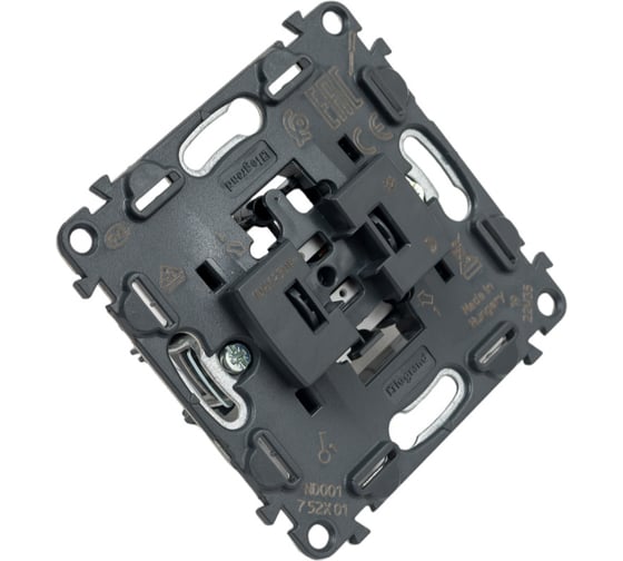 Механизм выключателя Legrand 1-клавишный СП Valena Inmatic 10 А IP20 250 В 10АХ Leg 752001