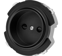 Розетка TDM ELECTRIC 2п 16а 250в с защитными шторками, агат, "байкал" SQ1819-0208