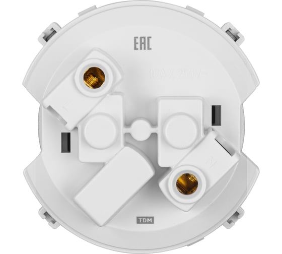 Розетка TDM ELECTRIC 2п 16а 250в с защитными шторками, агат, "байкал" SQ1819-0208