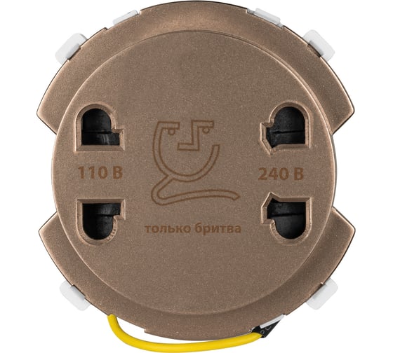 Розетка для бритвы TDM ELECTRIC бронза, "байкал" SQ1819-0449