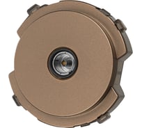 Розетка TDM ELECTRIC TV оконечная бронза, "байкал" SQ1819-0411