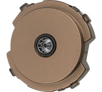 Розетка TDM ELECTRIC TV проходная бронза,"байкал" SQ1819-0410