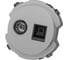 Розетка компьютерная TDM ELECTRIC RJ45 + TV розетка оконечная платина, "байкал" SQ1819-0319 1