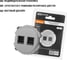 Розетка компьютерная TDM ELECTRIC двойная RJ45 платина, "байкал" SQ1819-0316 6