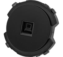 Розетка компьютерная TDM ELECTRIC RJ45 агат, "байкал" SQ1819-0214