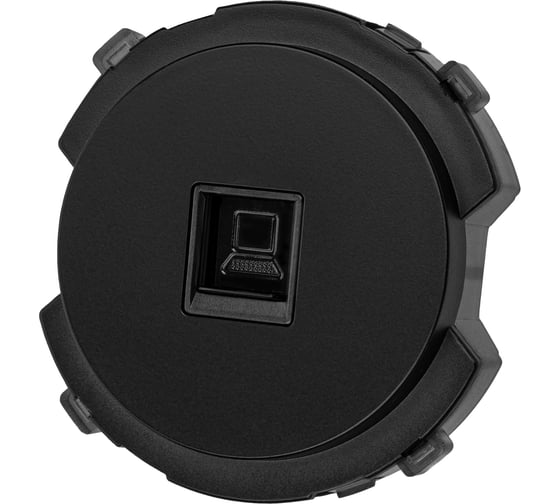 Розетка компьютерная TDM ELECTRIC RJ45 агат, "байкал" SQ1819-0214