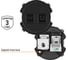Розетка TDM ELECTRIC телефонная RJ11 + компьютерная RJ45 агат, "байкал" SQ1819-0217 4