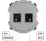 Розетка TDM ELECTRIC телефонная RJ11 + компьютерная RJ45 платина, "байкал" SQ1819-0317 3
