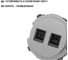 Розетка TDM ELECTRIC телефонная RJ11 + компьютерная RJ45 платина, "байкал" SQ1819-0317 6