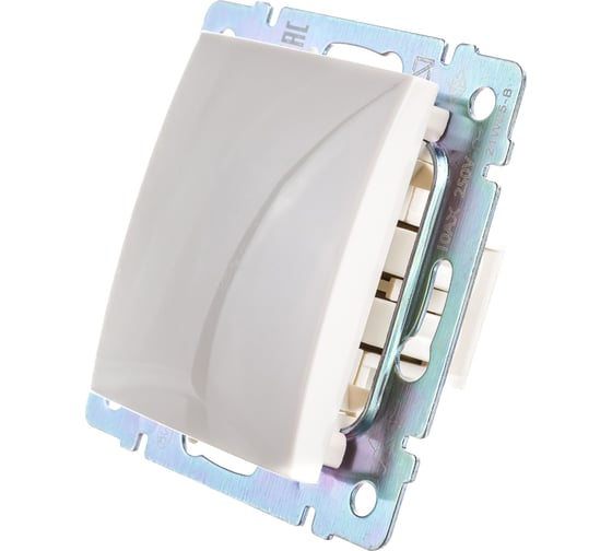 Переключатель Legrand одноклавишный Legrand Valena 10А 250В схема 6 безвинтовые зажимы слоновая кость 774306