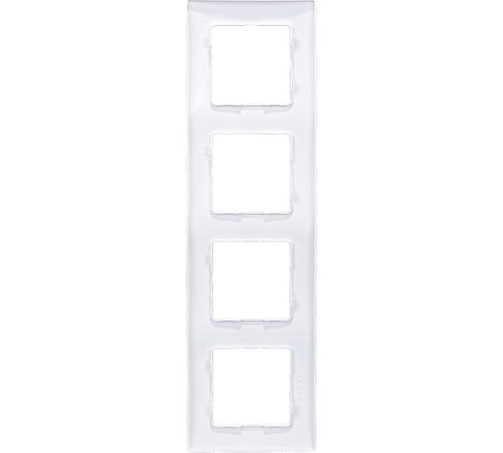 Рамка Legrand 4 поста Etika белый 672504