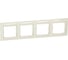 Рамка Legrand Valena 4 поста горизонтальный монтаж слоновая кость Leg 774354 1