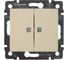 Выключатель Legrand двухклавишный с подсветкой Legrand Valena 10А 250В схема 5L безвинтовые зажимы слоновая кость 774328 4