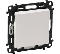 Переключатель Legrand Valena LIFE  промежуточный 10АХ 250В.С лицевой панелью.Винтовые зажимы.Белый 752407