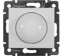 Диммер поворотно-нажимной Legrand Valena 400Вт белый 770061